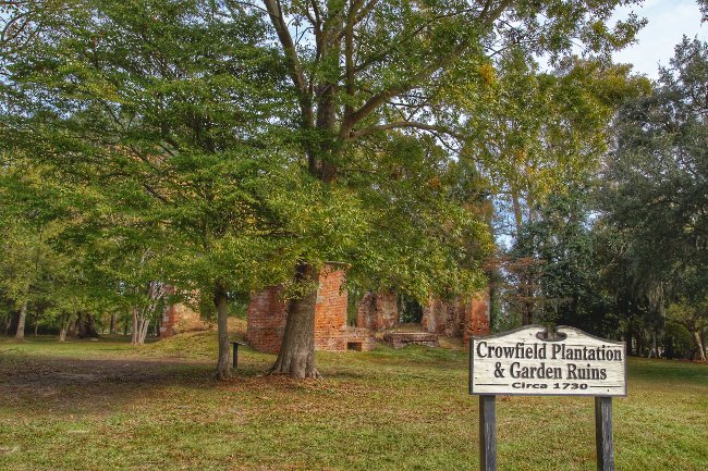 Crowfield Plantation Sign 2017 - Berkeley County, South Carolina
