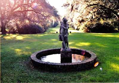 Medway Plantation Fountain - Berkeley County, South Carolina