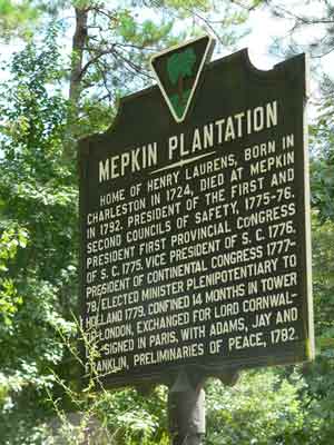 Mepkin Plantation Sign - Berkeley County, South Carolina