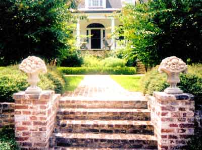 Stairs at Silk Hope Plantation - Berkeley County, South Carolina