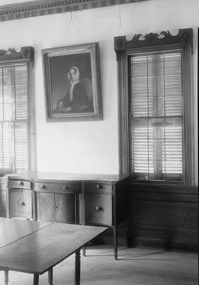 Somerset Plantation Dining Room 1939 - Berkeley County, South Carolina