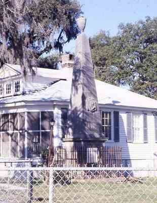 Ashley Hall Plantation Monument 1975 - Charleston County, South Carolina
