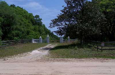 Gate at Dixie Plantation 2008 - Charleston County, South Carolina