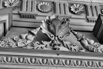 Drayton Hall Plantation Carving 2009 - Charleston County, South Carolina