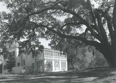 Prospect Hill Plantation Porch 1998 - Charleston County, South Carolina