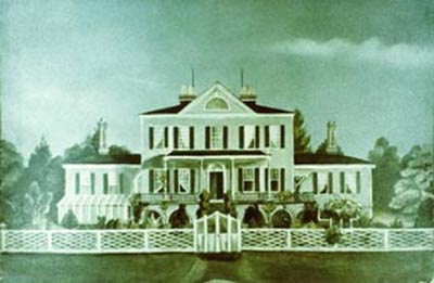 Painting of Friendfield Plantation 1880 by Mary Warham Forster - Georgetown County, South Carolina