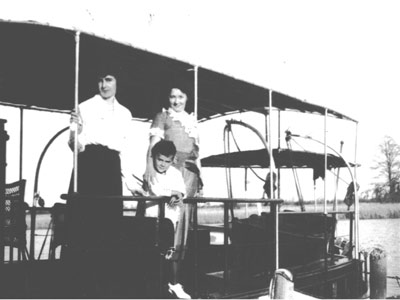 Nightingale Hall Plantation Boat 1920s - Georgetown County, South Carolina