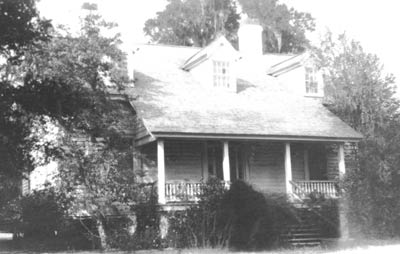 House at Nightingale Hall Plantation 1920s - Georgetown County, South Carolina