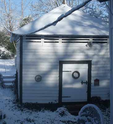 Ivy Gates Plantation - Snow 2010 - McCoormick County, South Carolina