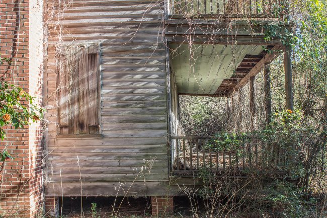 Middlepen Plantation Porch 2017 - Orangeburg County, South Carolina