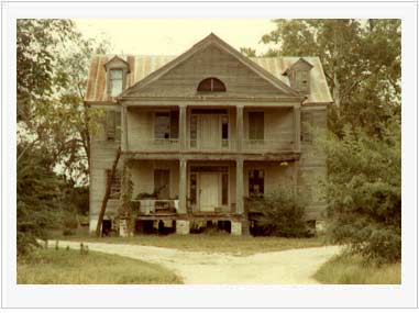 Oak Grove Plantation House, 1980s - Orangeburg County, South Carolina SC