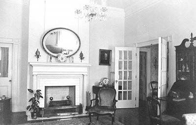 St. Julien Plantation Parlor 1980 - Orangeburg County, South Carolina