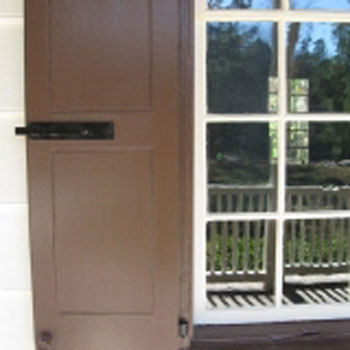 Original Glass at Thorntree Plantation 2009 - Williamsburg County, South Carolina