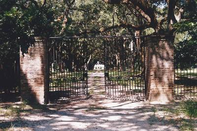 Prospect Hill Plantation Gate 1999 - Charleston County, South Carolina